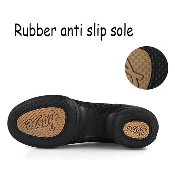 VEACAM Unisex Italian Soft Leather Red Shoes Anti Slip Size 10.5 - Picture 3 of 12